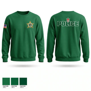 Crew Neck Sweatshirt, MVSU CAMPUS POLICE, Police, Teamtime, Team time, sublimation, custom sports apparel, team uniforms, spirit wear, spiritwear, sports uniforms, custom shirts, team store, custom team store, fundraiser sports, apparel fundraiser