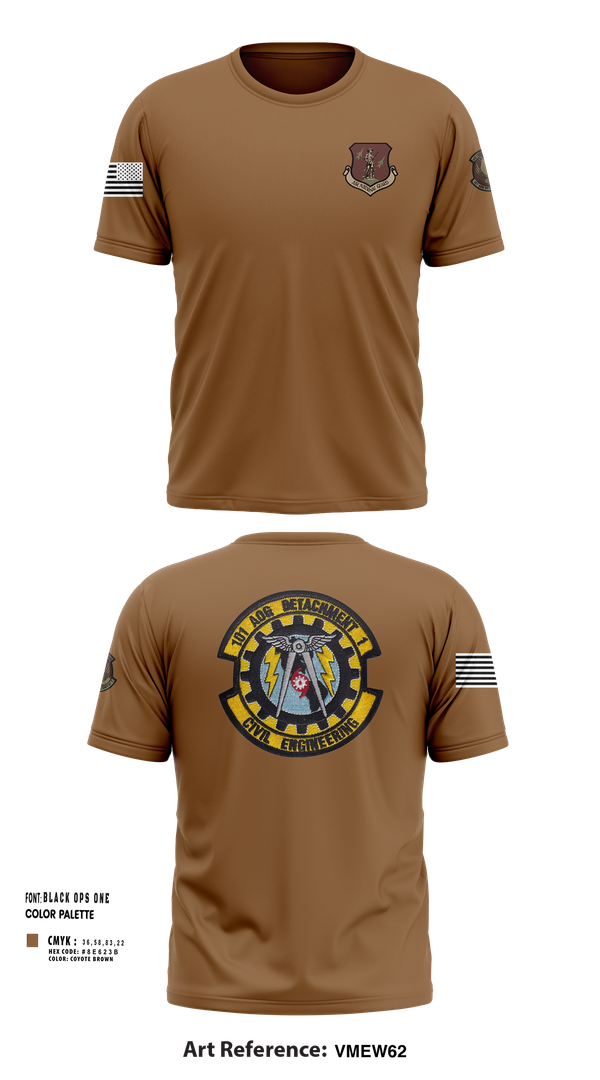 Short Sleeve Performance Shirt, DET 1 CE, , Teamtime, Team time, sublimation, custom sports apparel, team uniforms, spirit wear, spiritwear, sports uniforms, custom shirts, team store, custom team store, fundraiser sports, apparel fundraiser