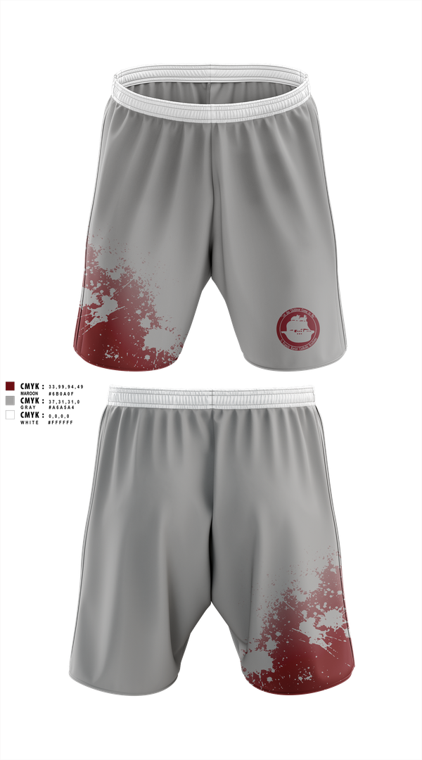 Athletic Shorts With Pockets, St. Francis Xavier Academy, , Teamtime, Team time, sublimation, custom sports apparel, team uniforms, spirit wear, spiritwear, sports uniforms, custom shirts, team store, custom team store, fundraiser sports, apparel fundraiser