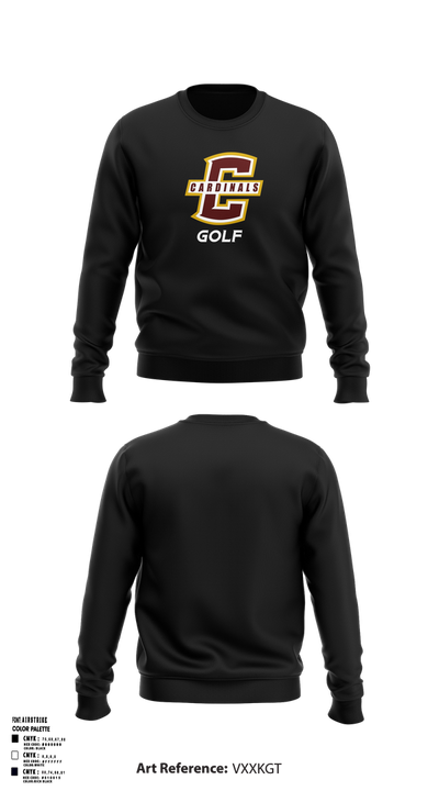 Joseph Case Golf 84034707 Crew Neck Sweatshirt - 5