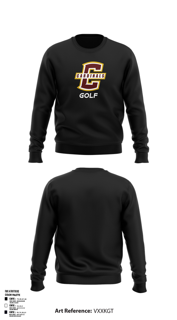 Crew Neck Sweatshirt, Joseph Case Golf, Golf, Teamtime, Team time, sublimation, custom sports apparel, team uniforms, spirit wear, spiritwear, sports uniforms, custom shirts, team store, custom team store, fundraiser sports, apparel fundraiser
