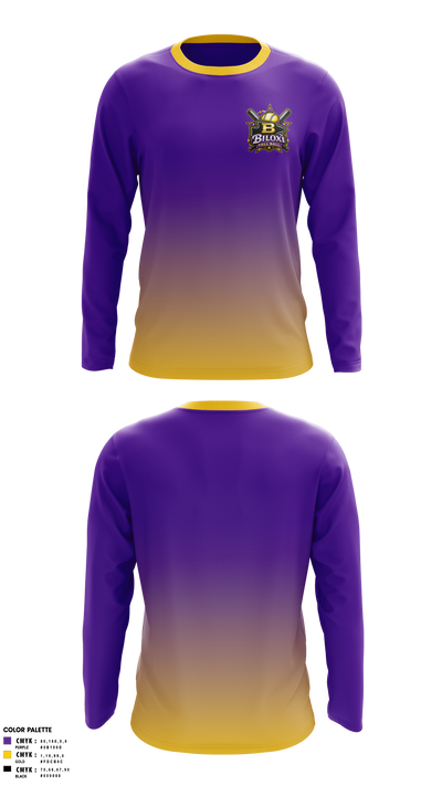 Biloxi Long Sleeve Rash Guard Shirt - 2