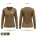 BSFH Women's Long Sleeve V-neck Shirt - 1