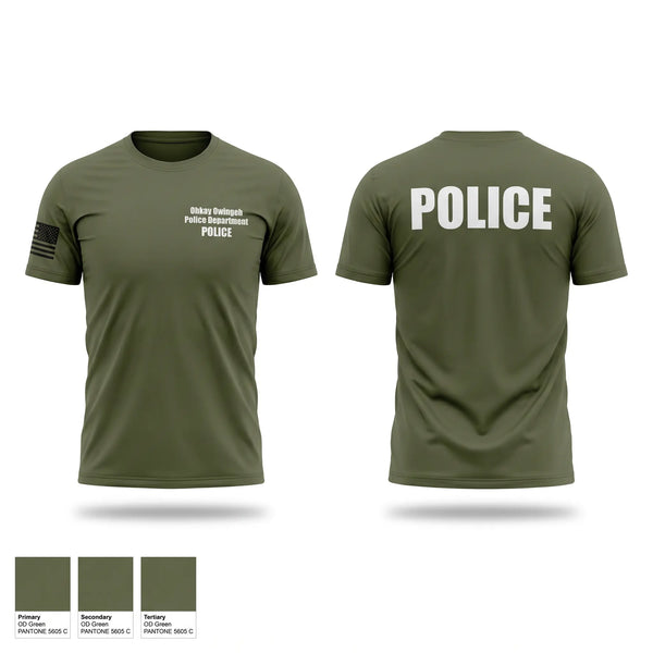 Short Sleeve Performance Shirt, Ohkay Owingeh Police Department, Police, Teamtime, Team time, sublimation, custom sports apparel, team uniforms, spirit wear, spiritwear, sports uniforms, custom shirts, team store, custom team store, fundraiser sports, apparel fundraiser