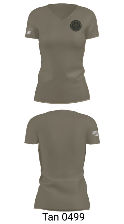 Crisis negotiation team 79113542 Women's Short Sleeve V-neck Shirt - 65