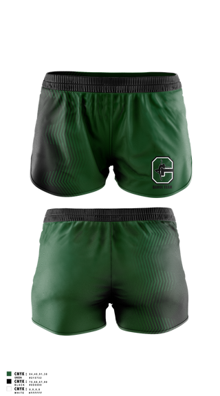 Womens Shorts, Coopersville Dance Team, Spirit Store, Teamtime, Team time, sublimation, custom sports apparel, team uniforms, spirit wear, spiritwear, sports uniforms, custom shirts, team store, custom team store, fundraiser sports, apparel fundraiser
