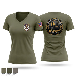 Womens Short Sleeve Vneck Shirt, Fugitive Apprehension, Police, Teamtime, Team time, sublimation, custom sports apparel, team uniforms, spirit wear, spiritwear, sports uniforms, custom shirts, team store, custom team store, fundraiser sports, apparel fundraiser