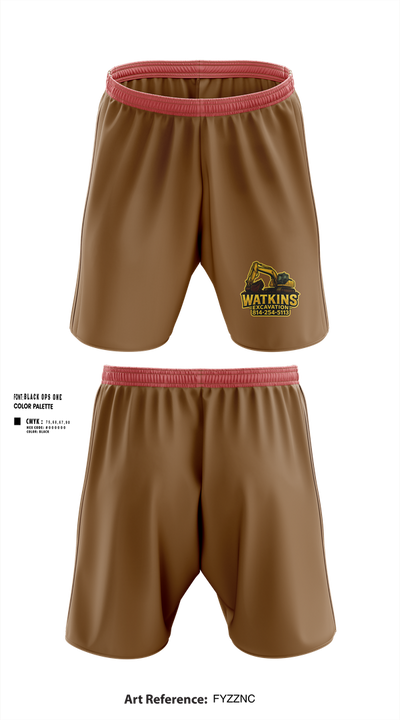 252 Engineers 83760691 Athletic Shorts With Pockets - 300