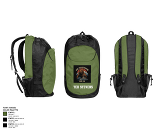 Gear Bag, TED STEVENS, , Teamtime, Team time, sublimation, custom sports apparel, team uniforms, spirit wear, spiritwear, sports uniforms, custom shirts, team store, custom team store, fundraiser sports, apparel fundraiser