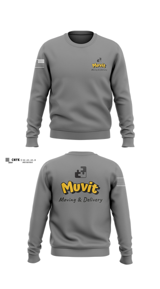Crew Neck Sweatshirt, Muvit, , Teamtime, Team time, sublimation, custom sports apparel, team uniforms, spirit wear, spiritwear, sports uniforms, custom shirts, team store, custom team store, fundraiser sports, apparel fundraiser