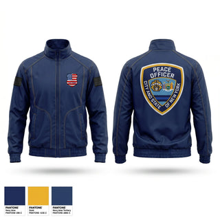 Windbreaker, New York Peace Officers Benevolent Association, Police, Teamtime, Team time, sublimation, custom sports apparel, team uniforms, spirit wear, spiritwear, sports uniforms, custom shirts, team store, custom team store, fundraiser sports, apparel fundraiser