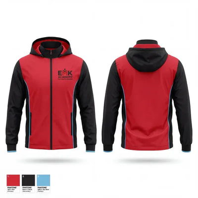 Edward M Kennedy Academy for Health Career Track & Field 76911495 Windbreaker - 1