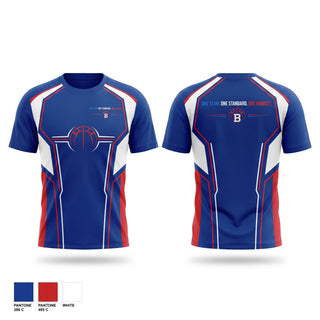 Short Sleeve Performance Shirt, Burgard Bulldogs, Men's Basketball, Teamtime, Team time, sublimation, custom sports apparel, team uniforms, spirit wear, spiritwear, sports uniforms, custom shirts, team store, custom team store, fundraiser sports, apparel fundraiser