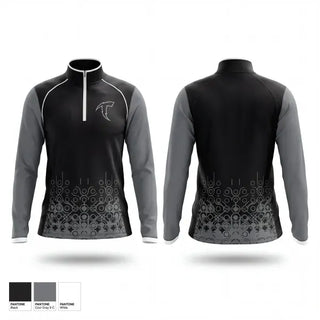 Quarter Zip Jacket, Osage Thunder, Baseball, Teamtime, Team time, sublimation, custom sports apparel, team uniforms, spirit wear, spiritwear, sports uniforms, custom shirts, team store, custom team store, fundraiser sports, apparel fundraiser