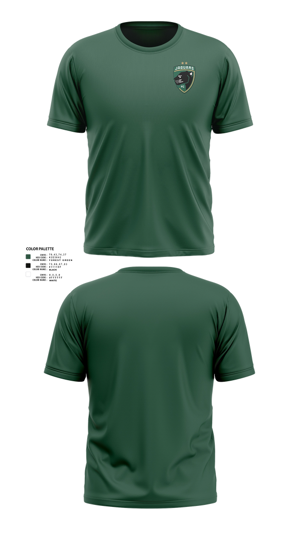 Short Sleeve Performance Shirt, JAGUARS FC, Men's Soccer, Teamtime, Team time, sublimation, custom sports apparel, team uniforms, spirit wear, spiritwear, sports uniforms, custom shirts, team store, custom team store, fundraiser sports, apparel fundraiser