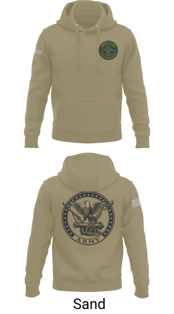 Hoodie, Military Funeral Honors, , Teamtime, Team time, sublimation, custom sports apparel, team uniforms, spirit wear, spiritwear, sports uniforms, custom shirts, team store, custom team store, fundraiser sports, apparel fundraiser