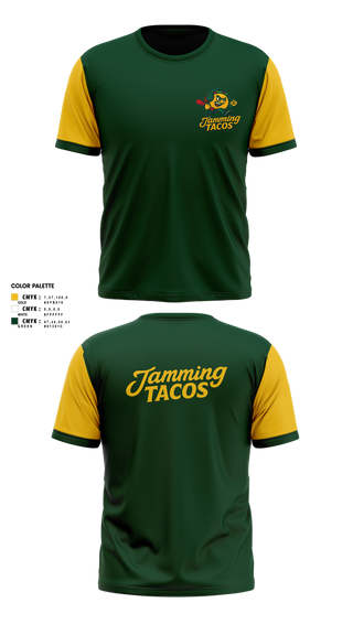 Short Sleeve Performance Shirt, Jamming Tacos, Baseball, Teamtime, Team time, sublimation, custom sports apparel, team uniforms, spirit wear, spiritwear, sports uniforms, custom shirts, team store, custom team store, fundraiser sports, apparel fundraiser