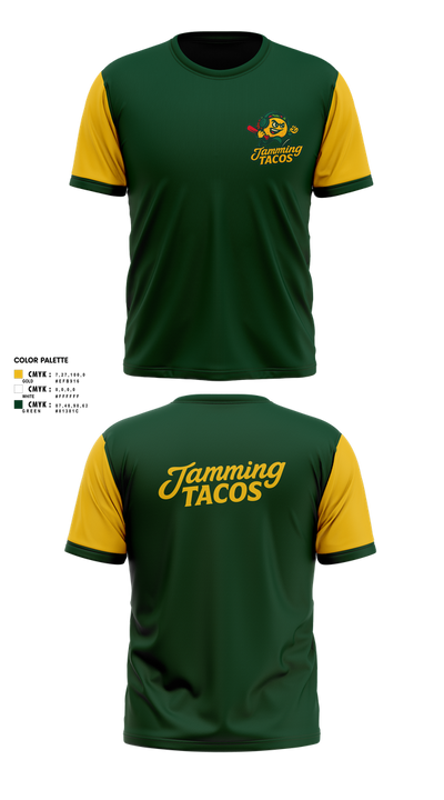 Jamming Tacos 24022606 Short Sleeve Performance Shirt - 5