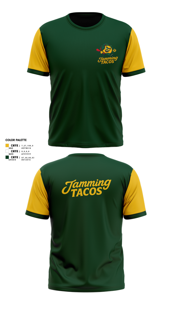 Short Sleeve Performance Shirt, Jamming Tacos, Baseball, Teamtime, Team time, sublimation, custom sports apparel, team uniforms, spirit wear, spiritwear, sports uniforms, custom shirts, team store, custom team store, fundraiser sports, apparel fundraiser