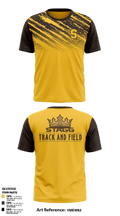 A.A Stagg High School Track & Field 25952032 Short Sleeve Performance Shirt - 1