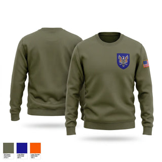 Crew Neck Sweatshirt, 11th AVN BDE, Army, Teamtime, Team time, sublimation, custom sports apparel, team uniforms, spirit wear, spiritwear, sports uniforms, custom shirts, team store, custom team store, fundraiser sports, apparel fundraiser