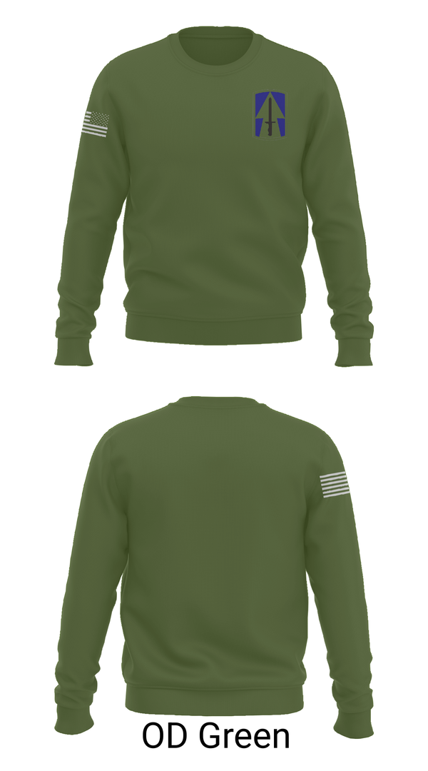 Crew Neck Sweatshirt, 76th IBCT, , Teamtime, Team time, sublimation, custom sports apparel, team uniforms, spirit wear, spiritwear, sports uniforms, custom shirts, team store, custom team store, fundraiser sports, apparel fundraiser