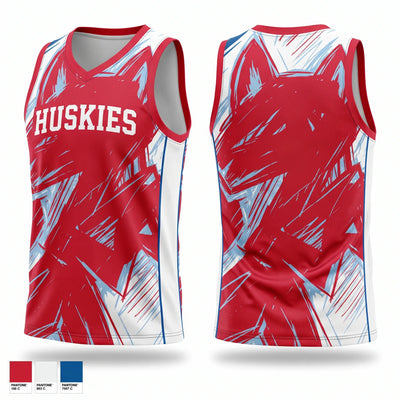 Huskies Mens Basketball Jersey - 1