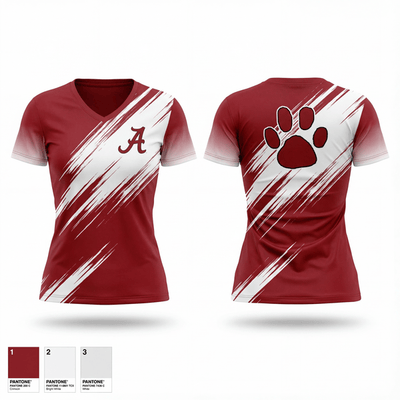 Ardmore, OK Baseball 60493922 Women's Short Sleeve V-neck Shirt - 1