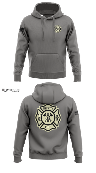 Hoodie, tiff city, Fire Department, Teamtime, Team time, sublimation, custom sports apparel, team uniforms, spirit wear, spiritwear, sports uniforms, custom shirts, team store, custom team store, fundraiser sports, apparel fundraiser