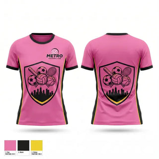 Soft Poly Tee Cotton Like Feel, Metro Sports Center Volleyball, Men's Volleyball, Teamtime, Team time, sublimation, custom sports apparel, team uniforms, spirit wear, spiritwear, sports uniforms, custom shirts, team store, custom team store, fundraiser sports, apparel fundraiser