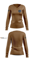 84TES 35153612 Women's Long Sleeve V-neck Shirt - 3