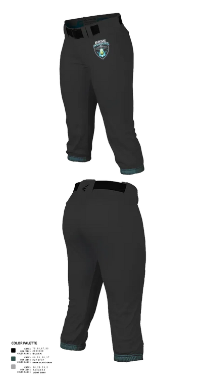 Base Invaders 47539290 Softball Pants - 22