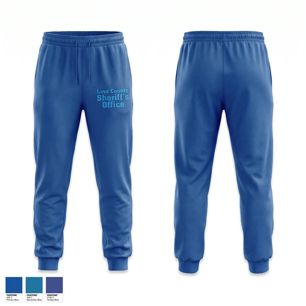 Sweatpants, Linn County Sheriff’s Office, Police, Teamtime, Team time, sublimation, custom sports apparel, team uniforms, spirit wear, spiritwear, sports uniforms, custom shirts, team store, custom team store, fundraiser sports, apparel fundraiser