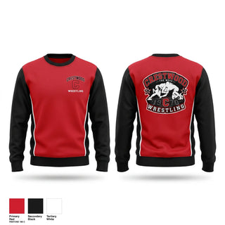 Crew Neck Sweatshirt, CRESTWOOD comets, Wrestling, Teamtime, Team time, sublimation, custom sports apparel, team uniforms, spirit wear, spiritwear, sports uniforms, custom shirts, team store, custom team store, fundraiser sports, apparel fundraiser