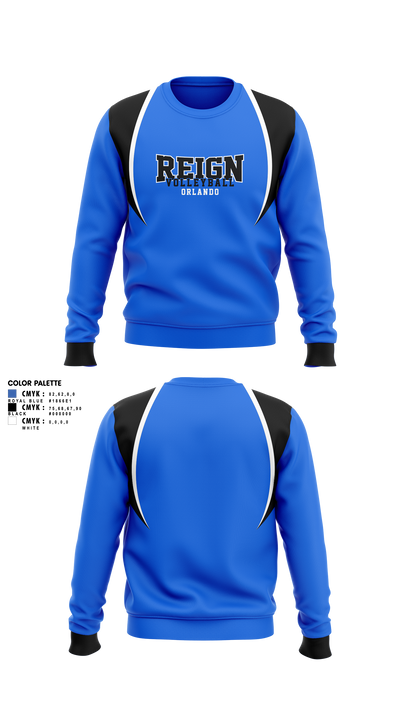 Reign volleyball Orlando Crew Neck Sweatshirt - 1