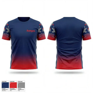 Short Sleeve Performance Shirt, Avengers, , Teamtime, Team time, sublimation, custom sports apparel, team uniforms, spirit wear, spiritwear, sports uniforms, custom shirts, team store, custom team store, fundraiser sports, apparel fundraiser