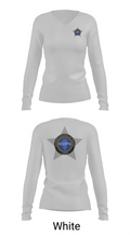 Illinois Council of Police 91712969 Women's Long Sleeve V-neck Shirt - 11