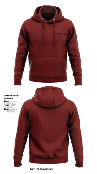 Hoodie, POLICE K9, , Teamtime, Team time, sublimation, custom sports apparel, team uniforms, spirit wear, spiritwear, sports uniforms, custom shirts, team store, custom team store, fundraiser sports, apparel fundraiser