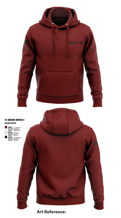POLICE K9 14845972 Hoodie - 2