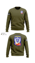 1st Battalion 503rd Infantry Regiment 53542236 Crew Neck Sweatshirt - 22