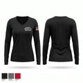 Seminole Volunteer Fire Department Women's Long Sleeve V-neck Shirt - 1