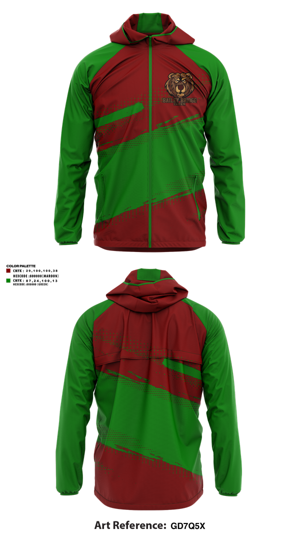 Windbreaker, Bailey Bridge Middle School Cheer, Cheer, Teamtime, Team time, sublimation, custom sports apparel, team uniforms, spirit wear, spiritwear, sports uniforms, custom shirts, team store, custom team store, fundraiser sports, apparel fundraiser