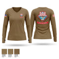 363 Engineer Battalion 50329415 Women's Long Sleeve V-neck Shirt - 1