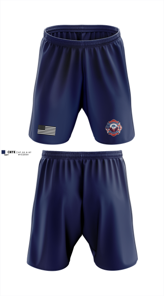 Athletic Shorts With Pockets, Miami Twp Fire Rescue, Fire Department, Teamtime, Team time, sublimation, custom sports apparel, team uniforms, spirit wear, spiritwear, sports uniforms, custom shirts, team store, custom team store, fundraiser sports, apparel fundraiser