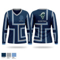 Fellowship Christian School 6843641 Women's Long Sleeve V-neck Shirt - 1