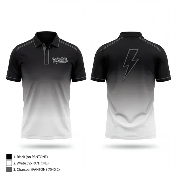 Short Sleeve Performance Polo, Midwest Vandals, Baseball, Teamtime, Team time, sublimation, custom sports apparel, team uniforms, spirit wear, spiritwear, sports uniforms, custom shirts, team store, custom team store, fundraiser sports, apparel fundraiser