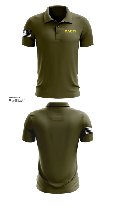 Cacti 63837203 Short Sleeve Performance Polo - 21