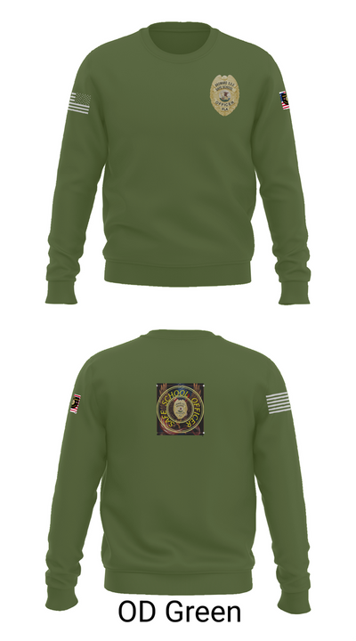 School officer 37316747 Crew Neck Sweatshirt - 43