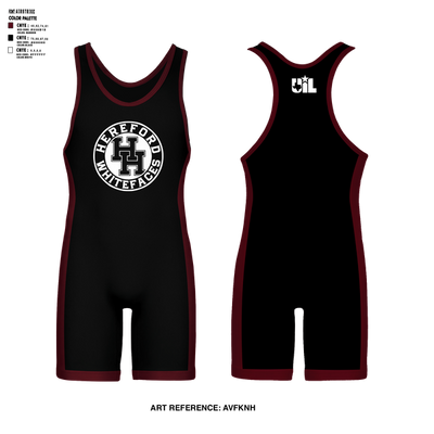 Hereford Whitefaces 43797089 Wrestling Singlet - 6