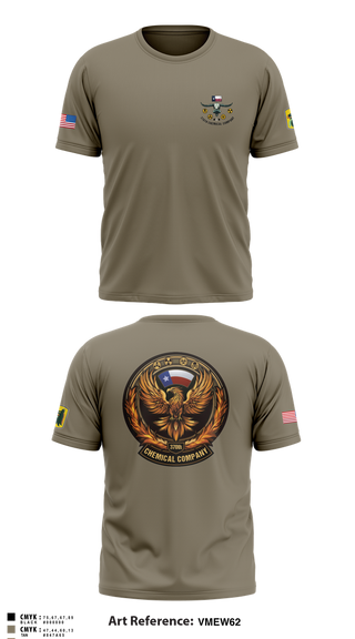 Short Sleeve Performance Shirt, 370th CHEM CO, Army, Teamtime, Team time, sublimation, custom sports apparel, team uniforms, spirit wear, spiritwear, sports uniforms, custom shirts, team store, custom team store, fundraiser sports, apparel fundraiser